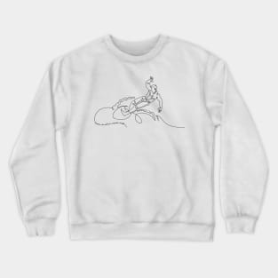 'Home Is Where The Waves Crash' Ocean Conservation Shirt Crewneck Sweatshirt